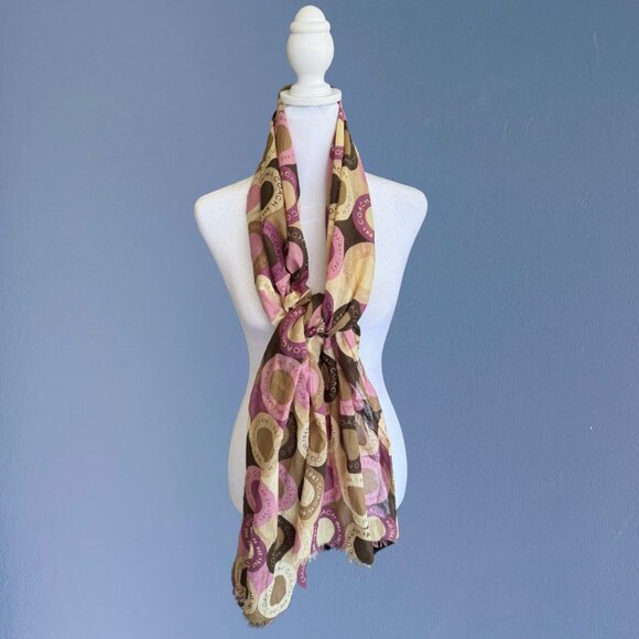 *RARE* Y2K Mod Coach Scarf/Shawl - Picture 3 of 7